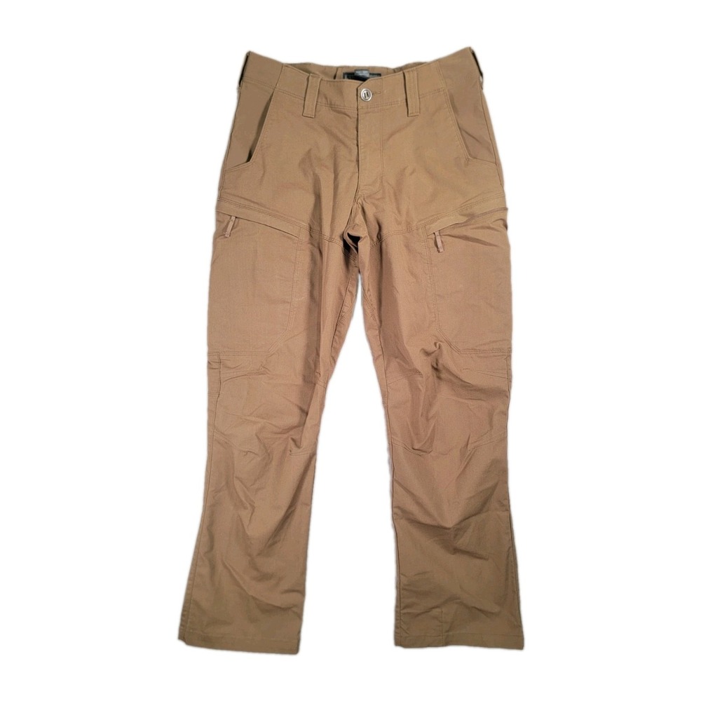 5.11 Tactical Pants Mens 31x30 Apex Cargo Flex-Tac Stretch Khaki Brown Work